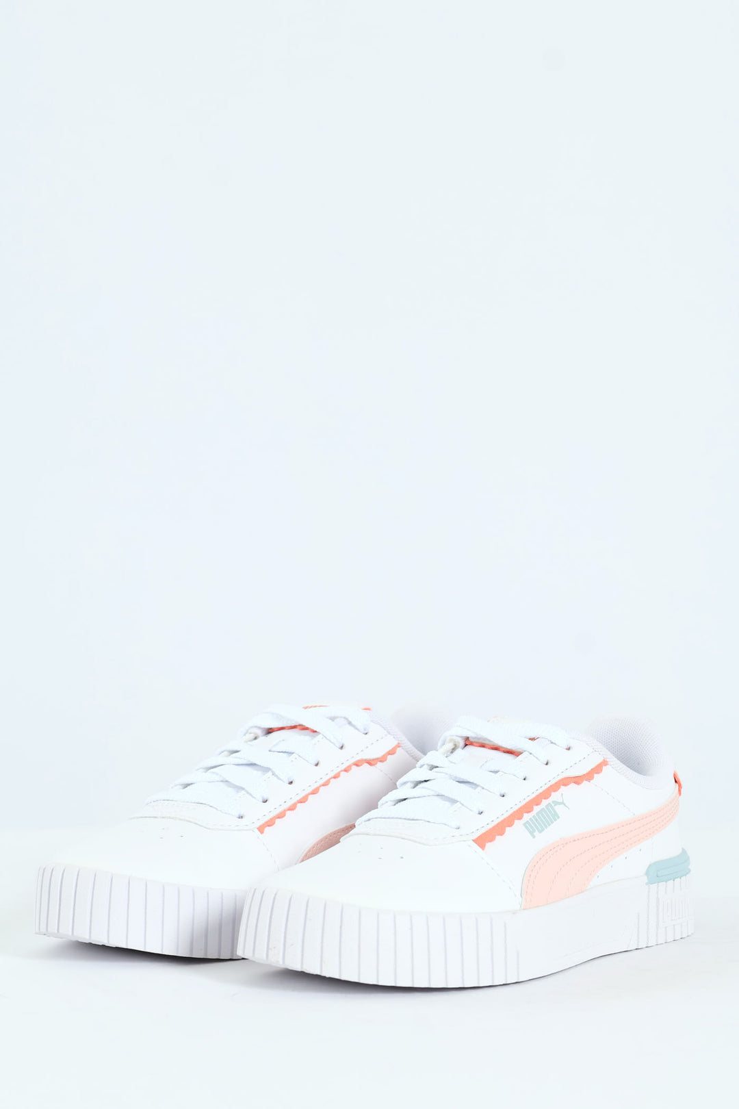 Girls Carina Off Side Sneaker - White