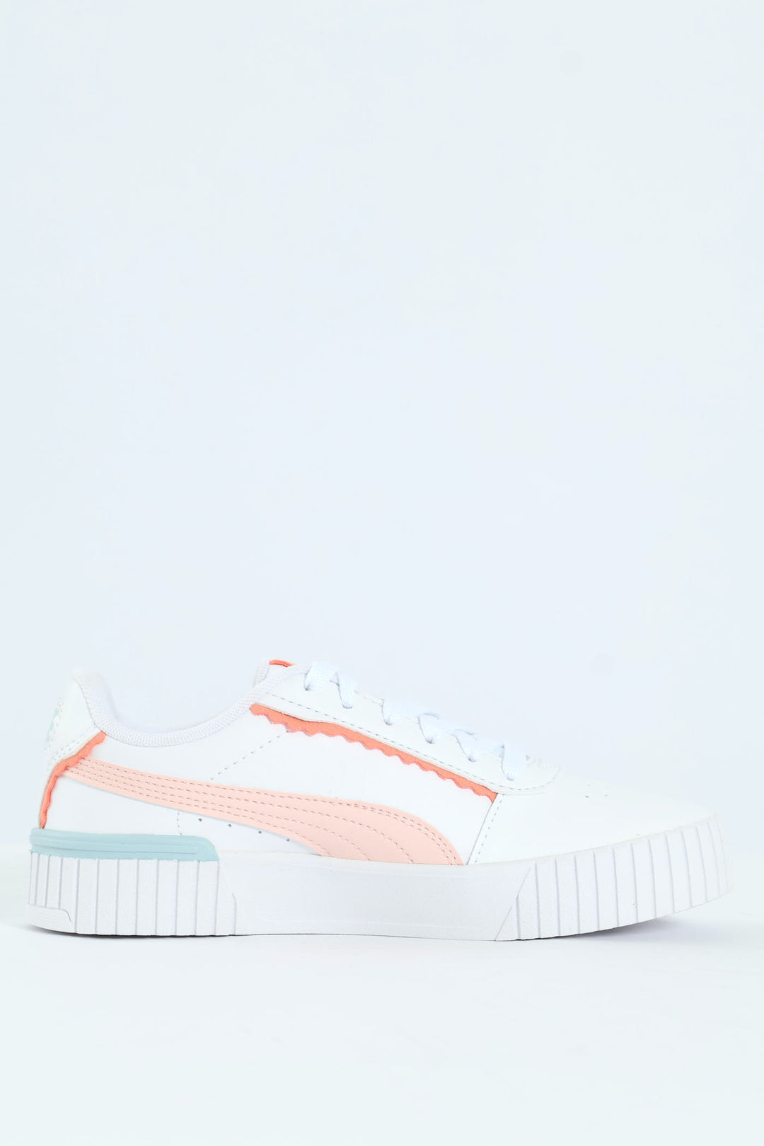 Girls Carina Off Side Sneaker - White