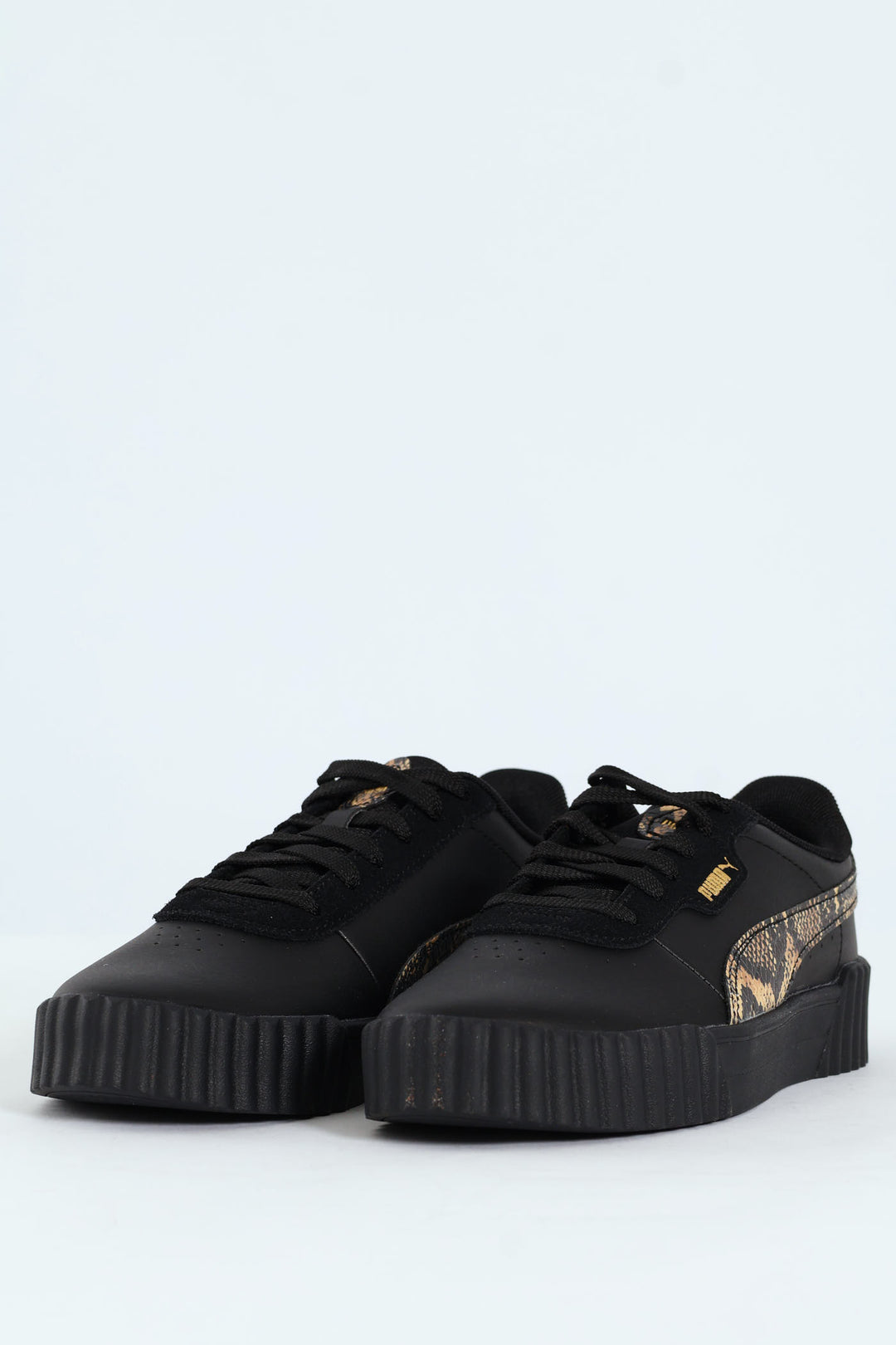 Carina 3.0 Snake Chic Sneaker - Black/Beige