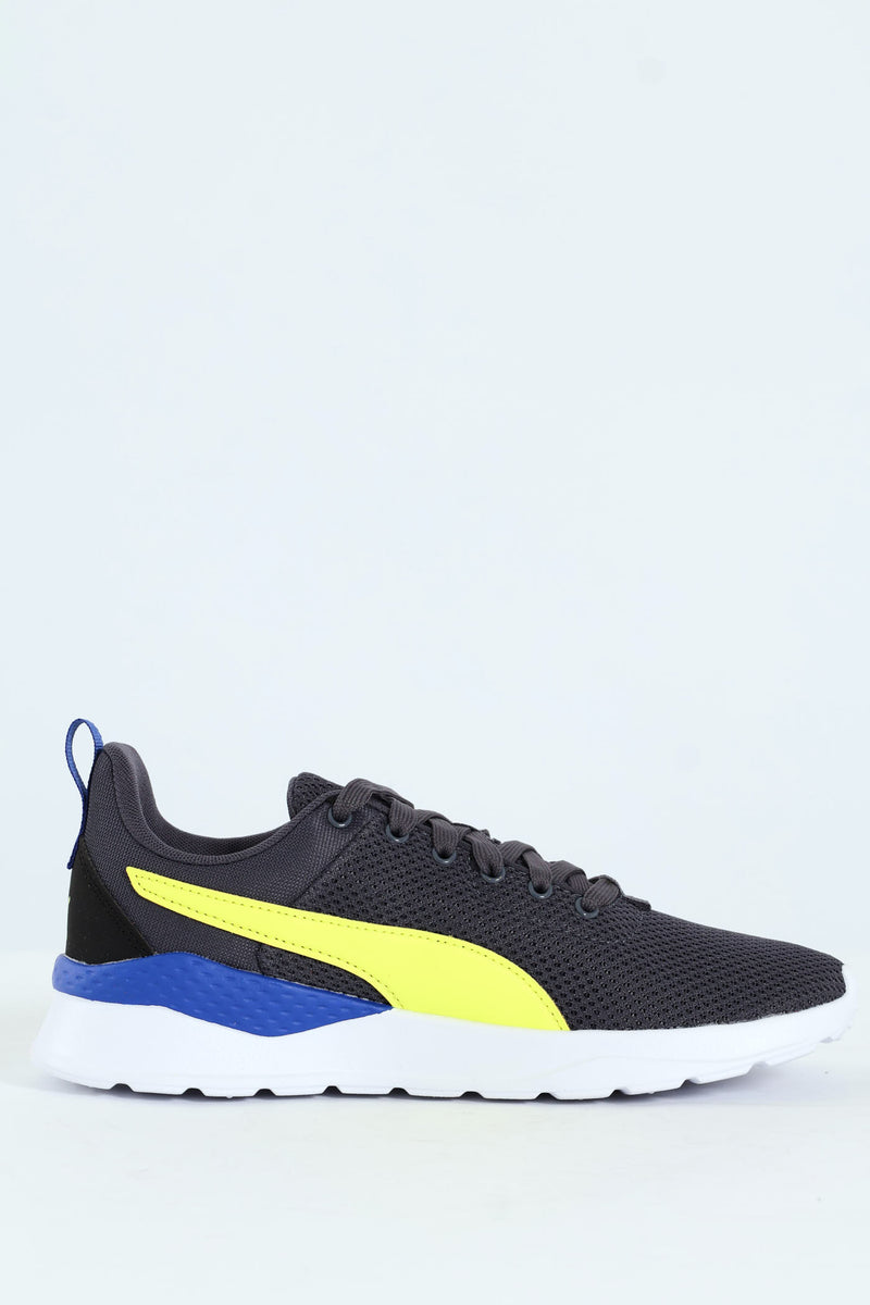 Boys Anazrun Lite Jr Galactic Sneaker - Black