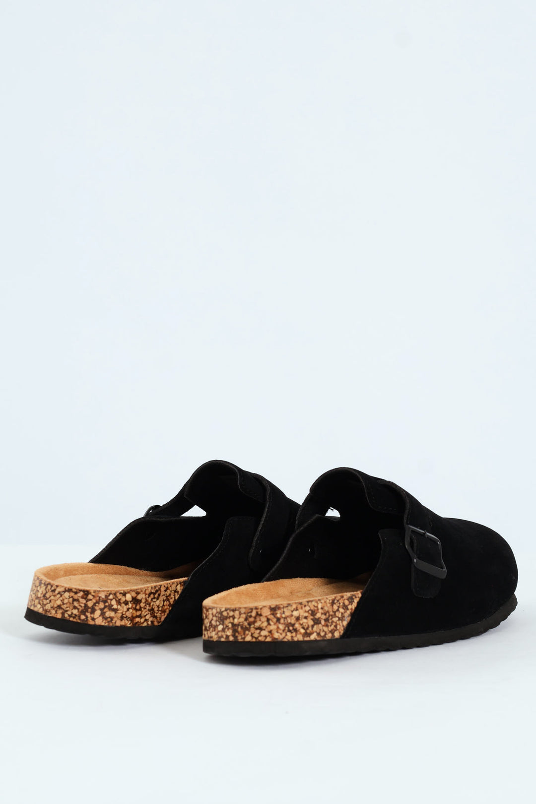 Microsuede Fashion Clog - Black