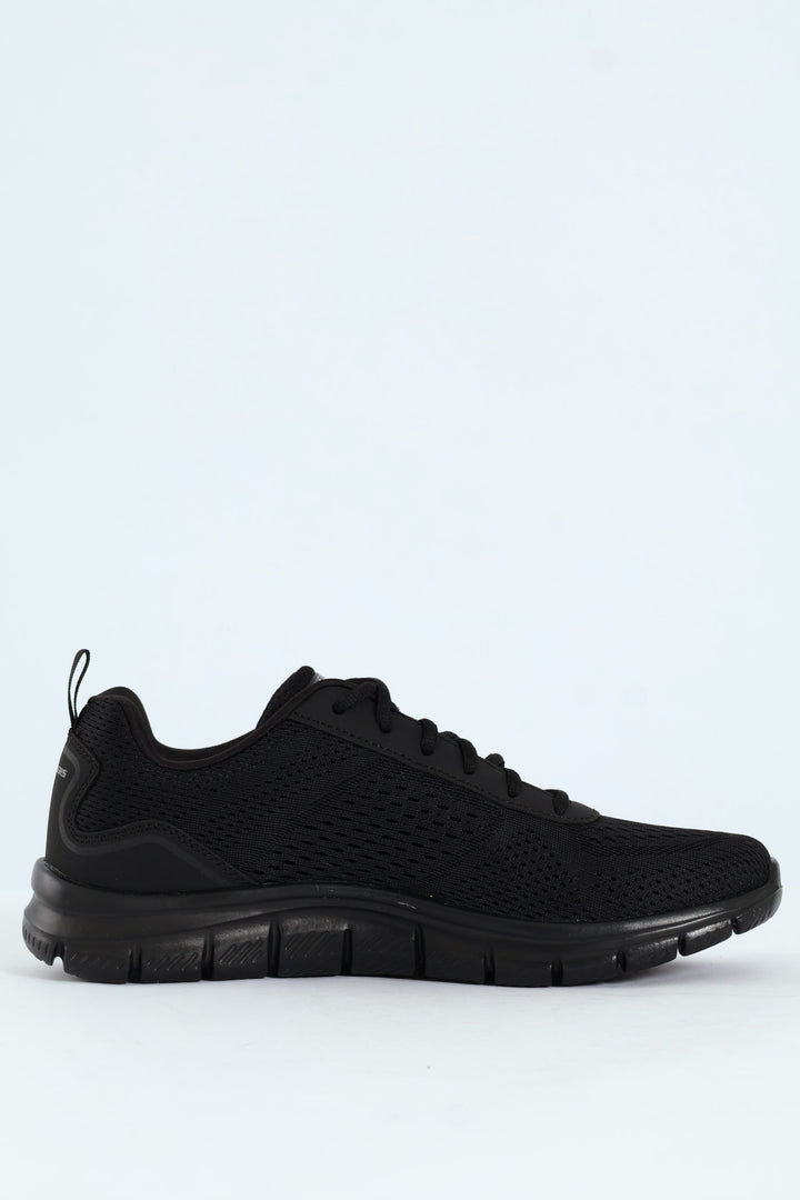 Track Lace Up Trainer - Black