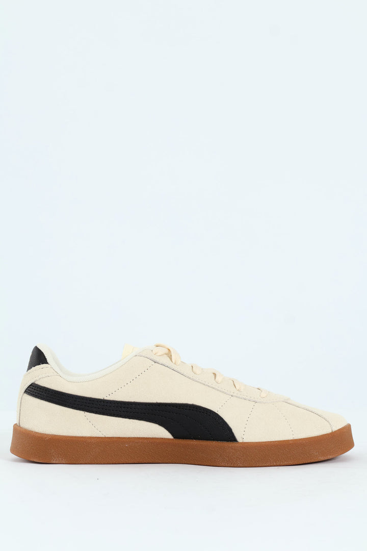 Club II Court Sneaker With Gum Sole - Stone