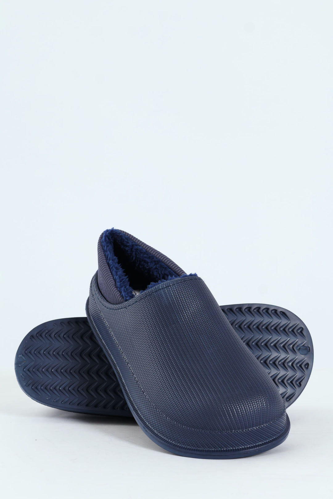 Closed Back Clog Slipper - Navy