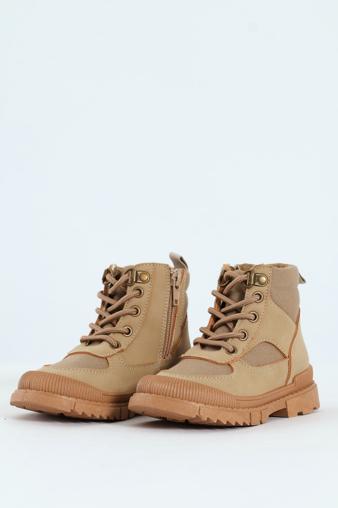 Pre-Boys Hiker Boot - Khaki