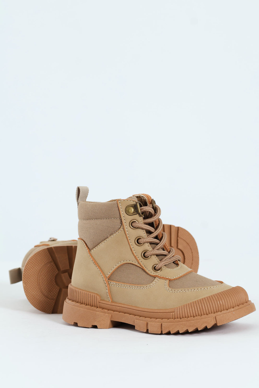 Pre-Boys Hiker Boot - Khaki