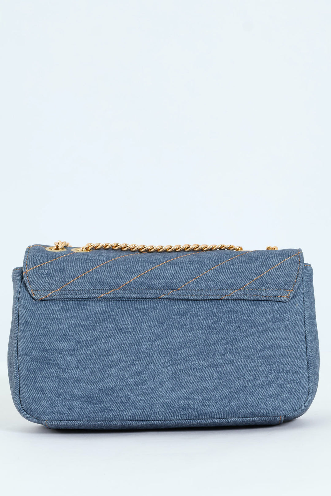Tessa Shoulder Chain Bag - Denim