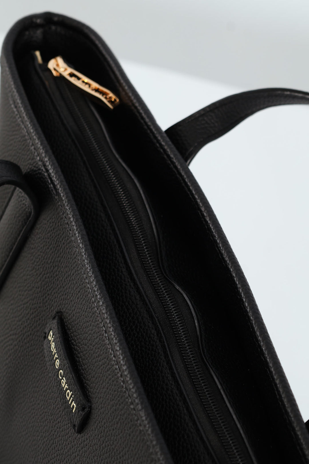 Charlotte Side Strap Tote Bag - Black