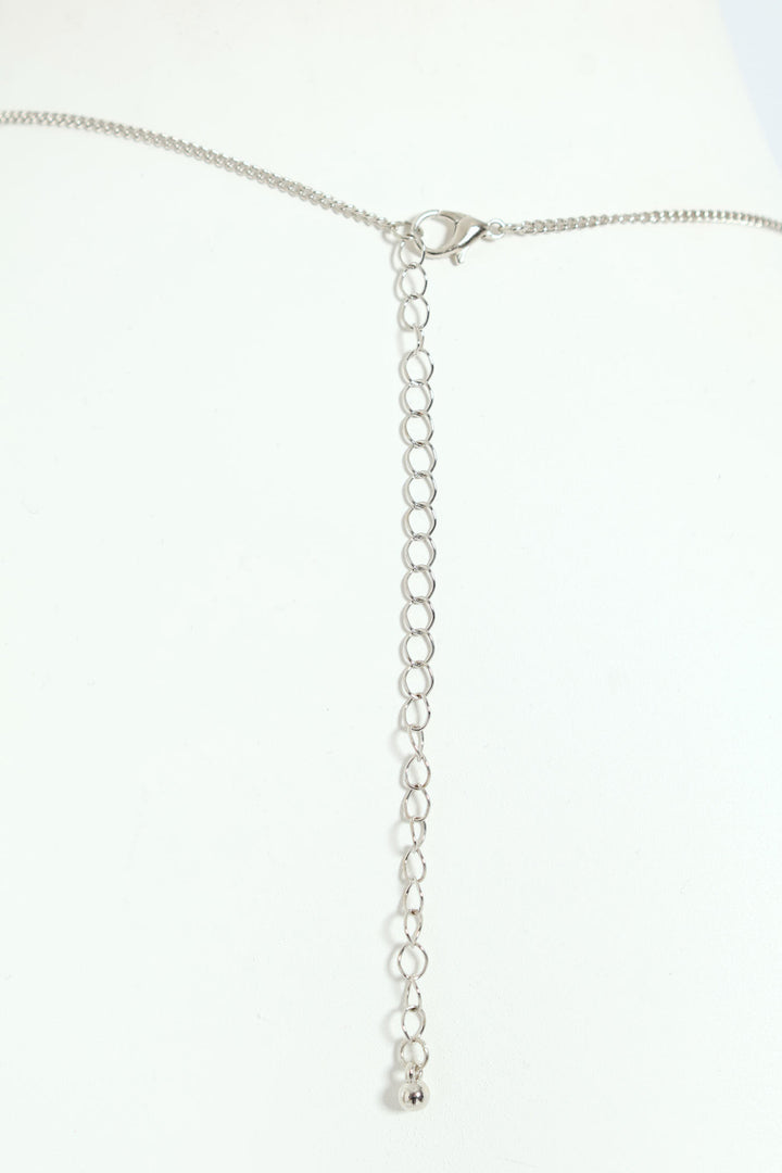 Bubble Pendant Necklace - Silver