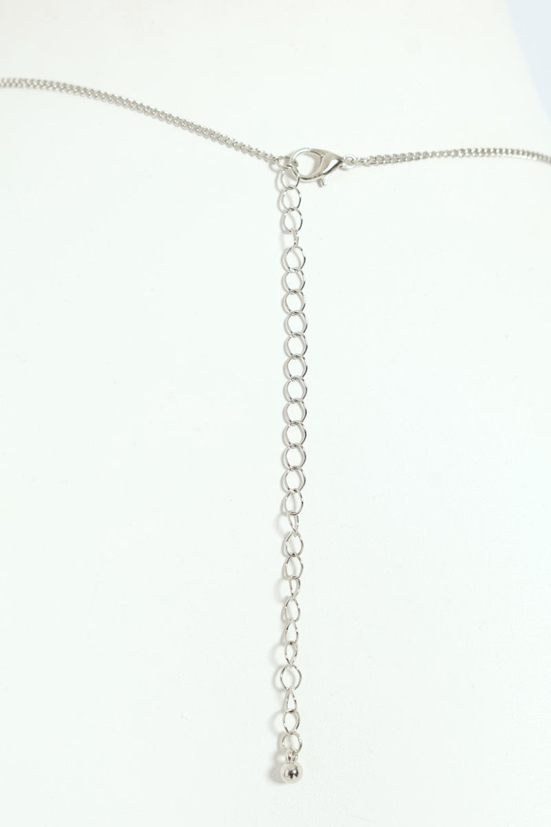 Bubble Pendant Necklace - Silver