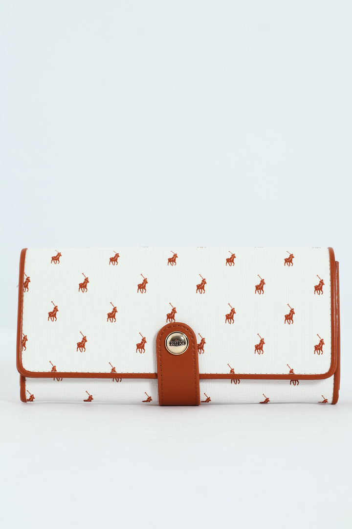 New Iconic Clutch Purse - White