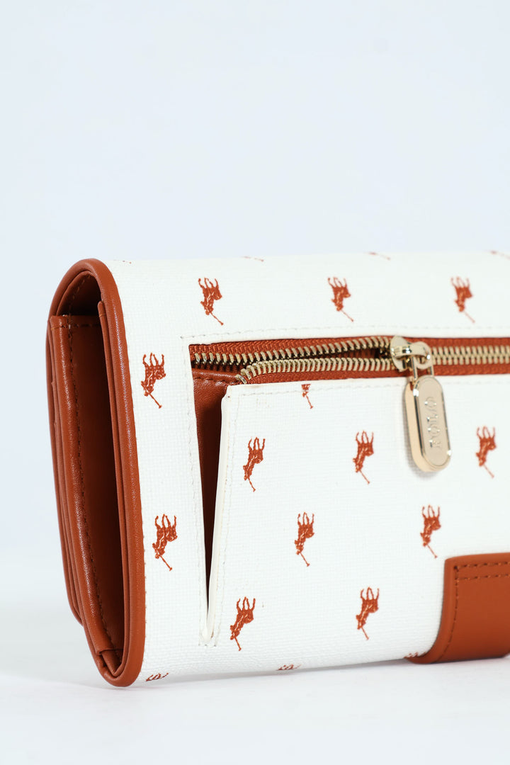 New Iconic Clutch Purse - White