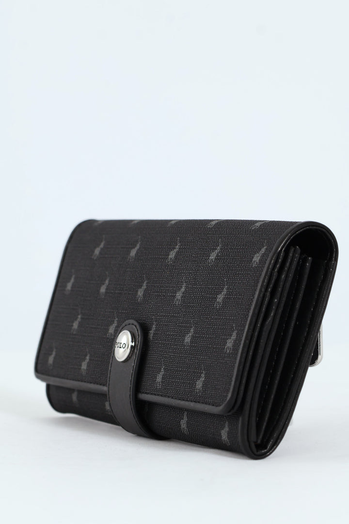 New Iconic Clutch Purse - Black