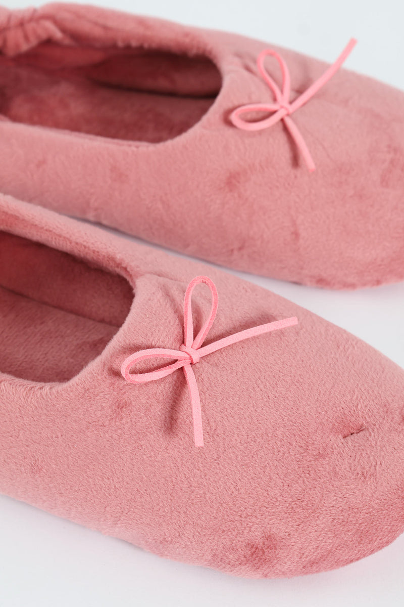 Ballerina Slipper Sock - Dusty Pink