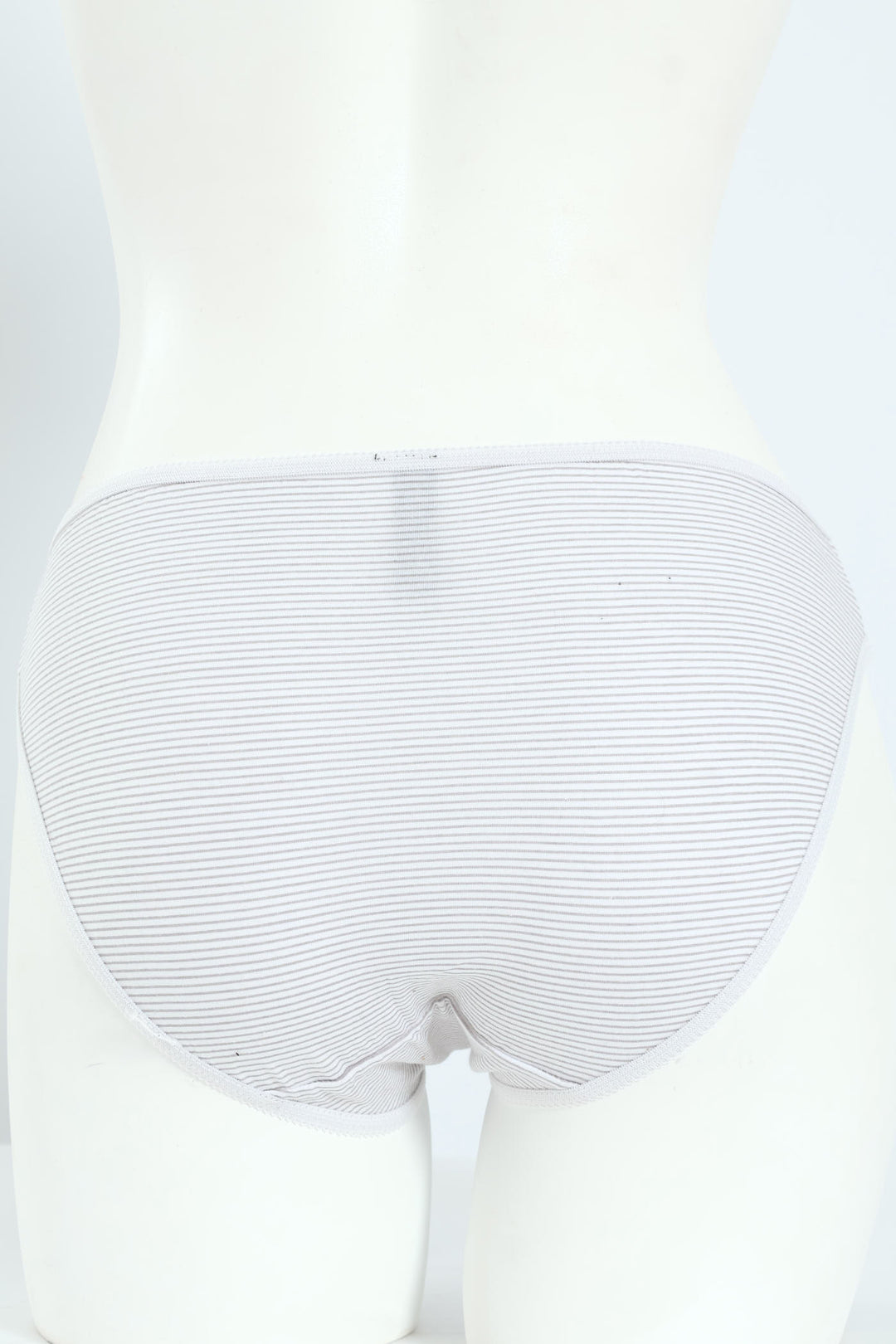 5 Pack Cotton Stretch Bikini Panties - Pink Leaf/Navy/Grey Leaf