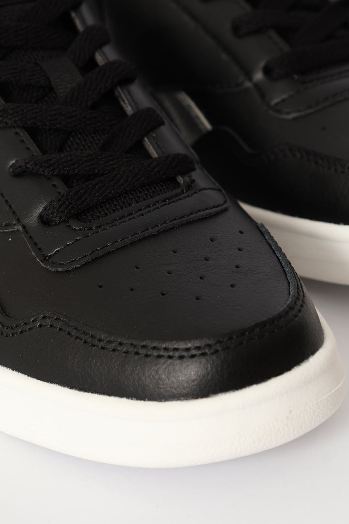 Court Advance Patent Sneaker - Black