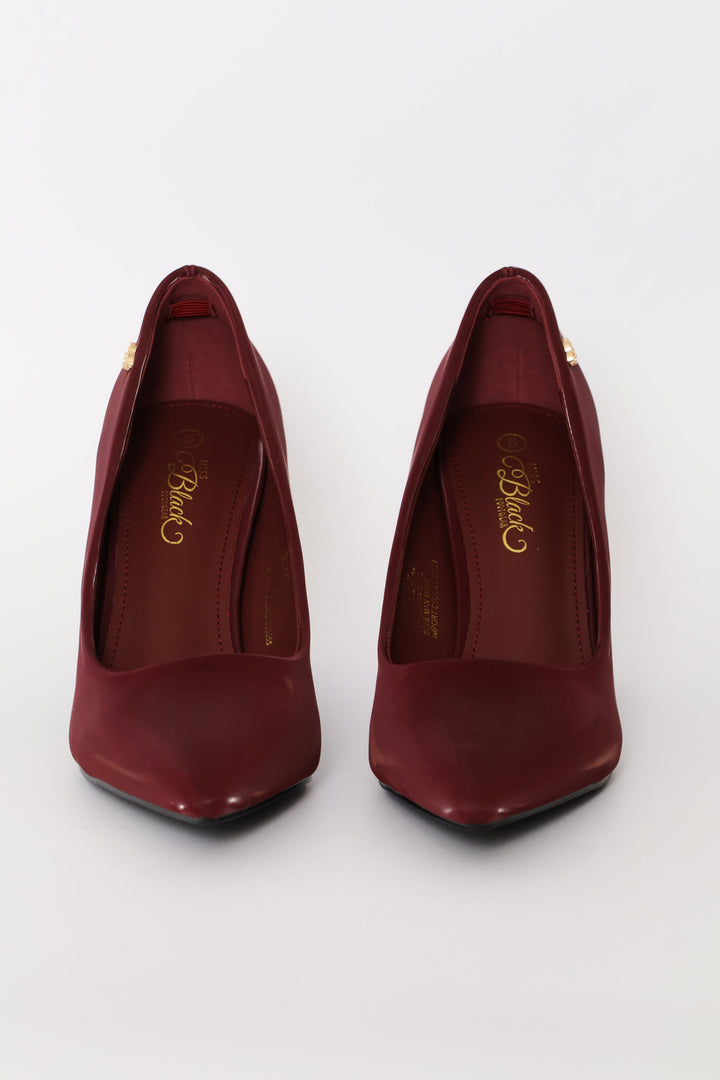 Dayla 1 Suede Heel - Wine