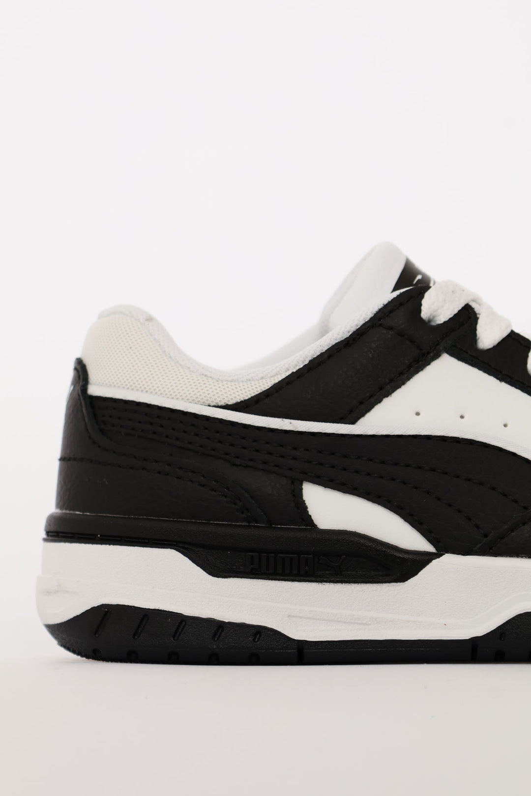 Pre-Boys Rebound Retro Ps Sneaker - Black/White