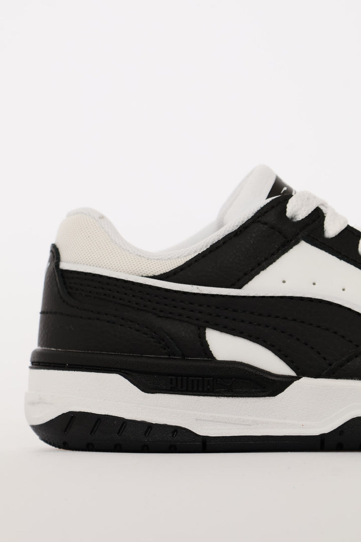 Pre-Boys Rebound Retro Ps Sneaker - Black/White