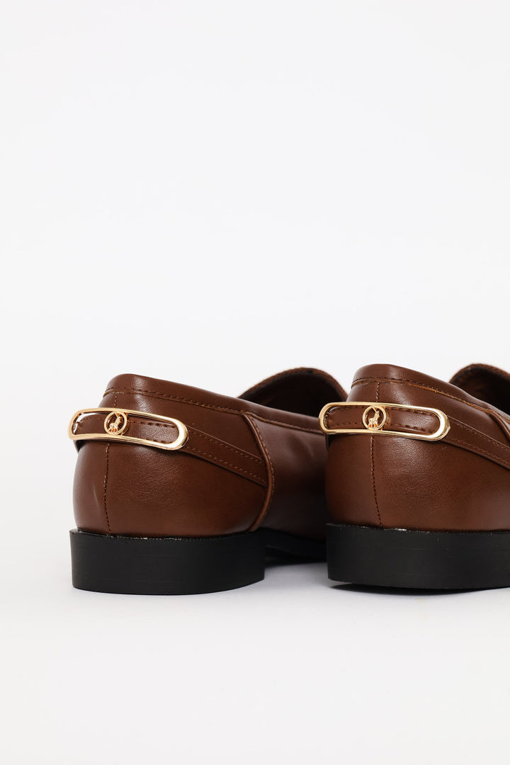 Jacquard Loafer - Brown