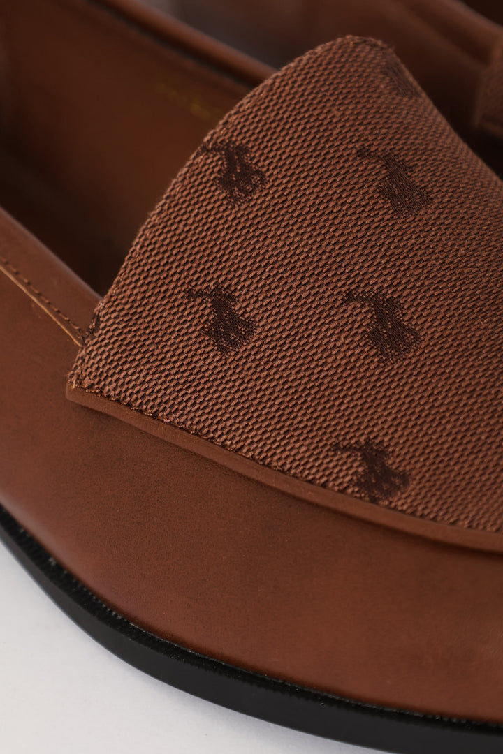 Jacquard Loafer - Brown