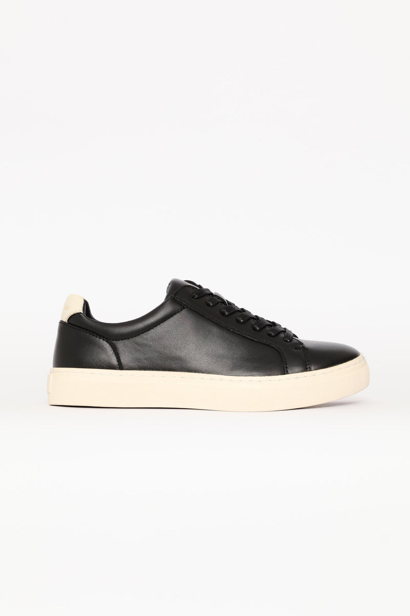 Classic Leather Court Sneaker - Black