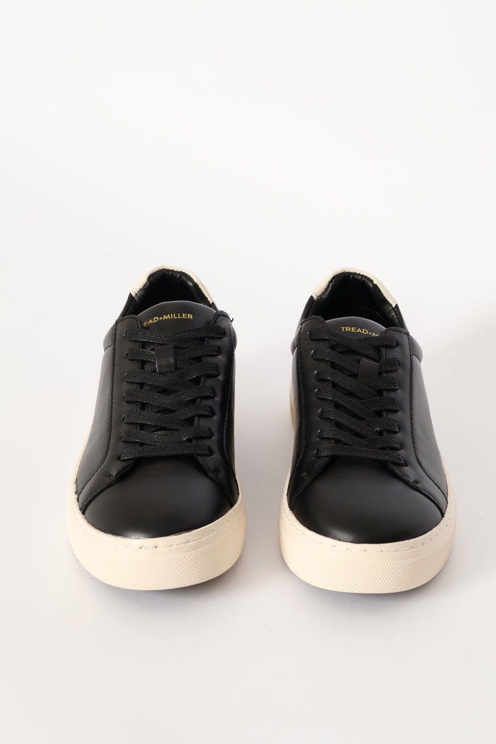 Classic Leather Court Sneaker - Black