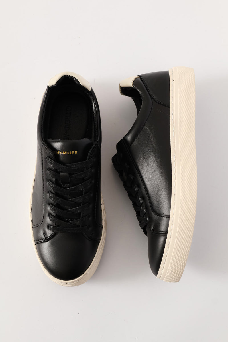 Classic Leather Court Sneaker - Black