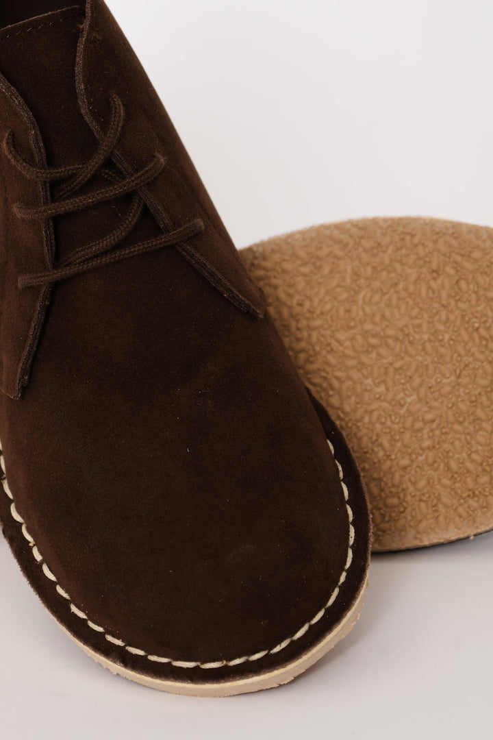 Boys Vellie Shoe - Chocolate