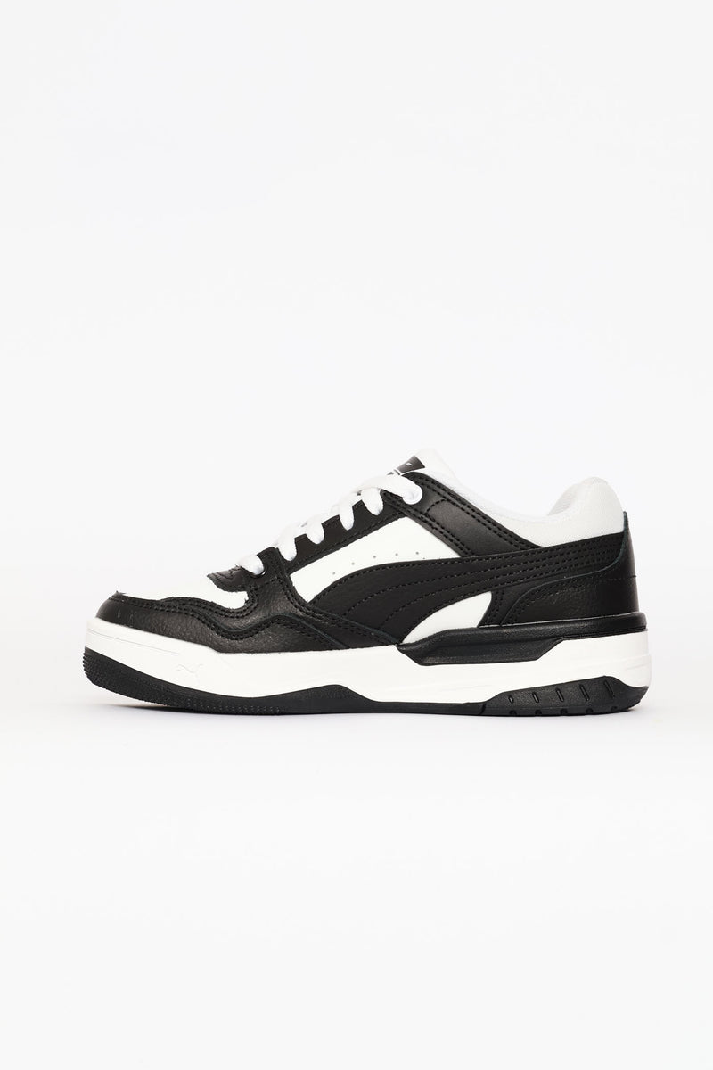 Boys Rebound Retro Jr Sneaker - Black/White