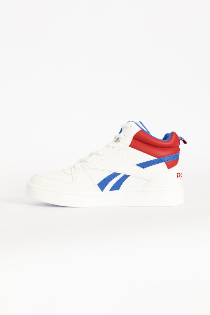 Boys Prime 2.0 Mid Sneaker - White/Red