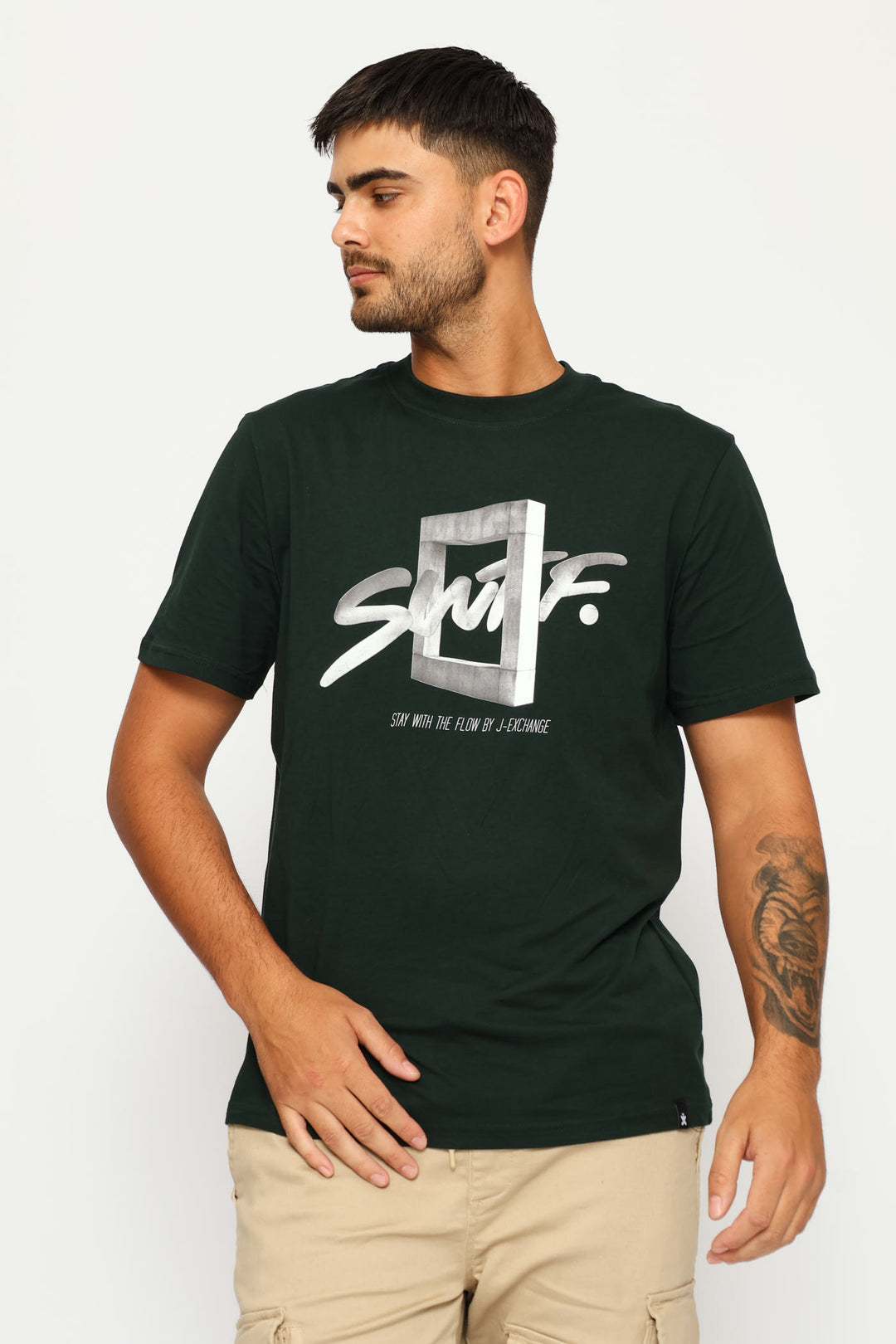 Swft Print Tee - Green