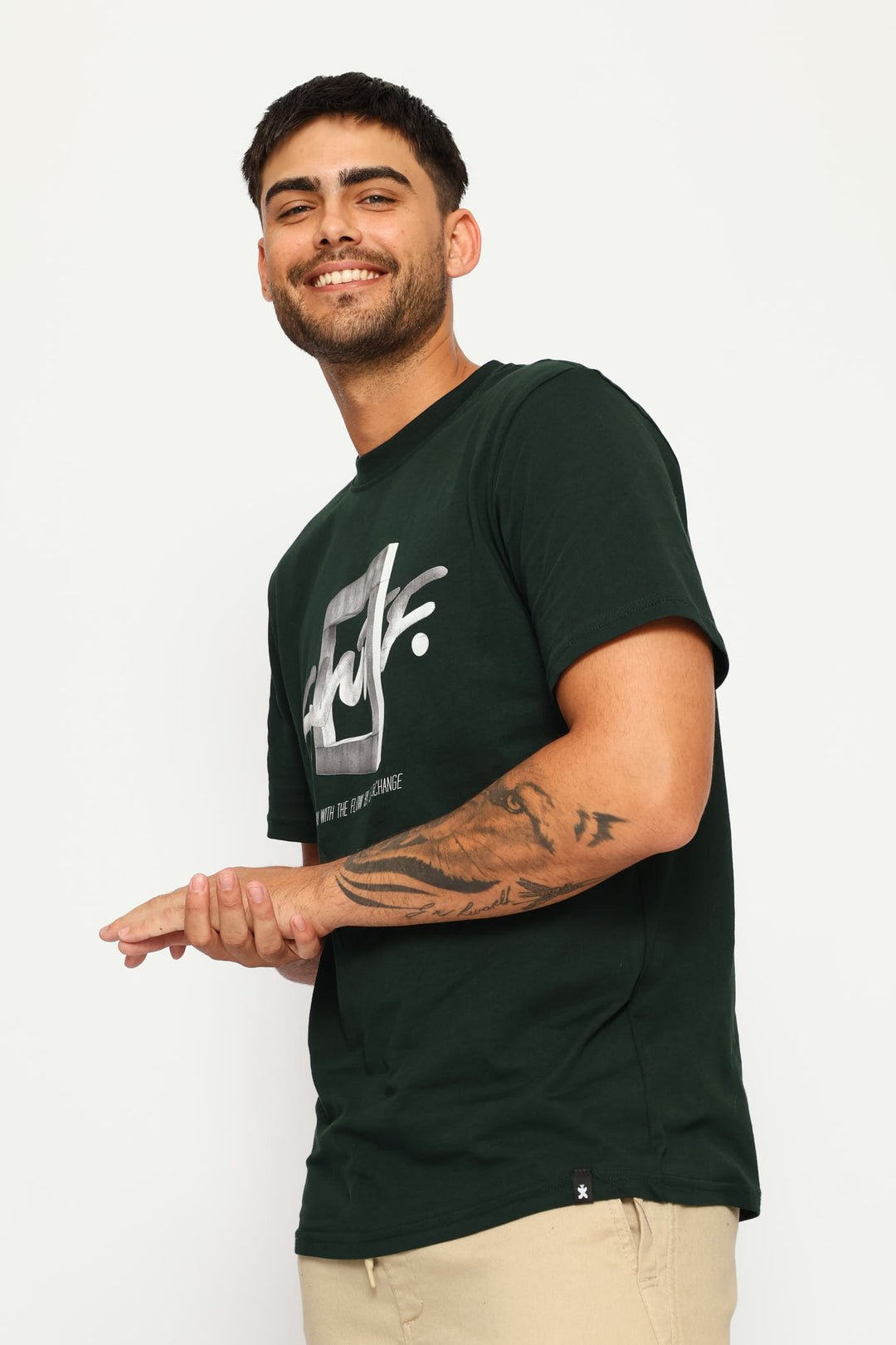 Swft Print Tee - Green