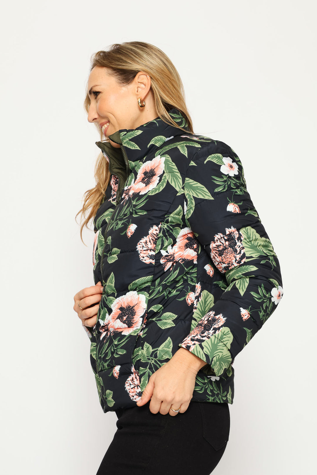 Reversible Puffer Jacket - Multi