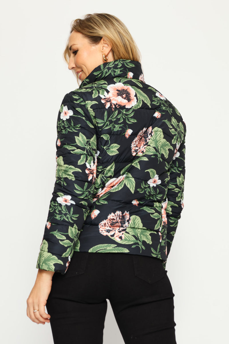 Reversible Puffer Jacket - Multi