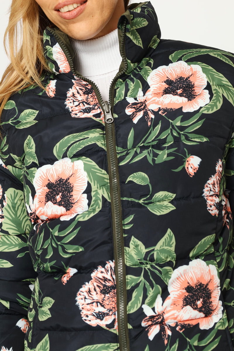 Reversible Puffer Jacket - Multi