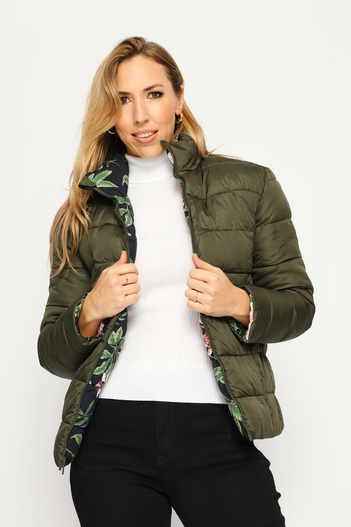 Reversible Puffer Jacket - Multi