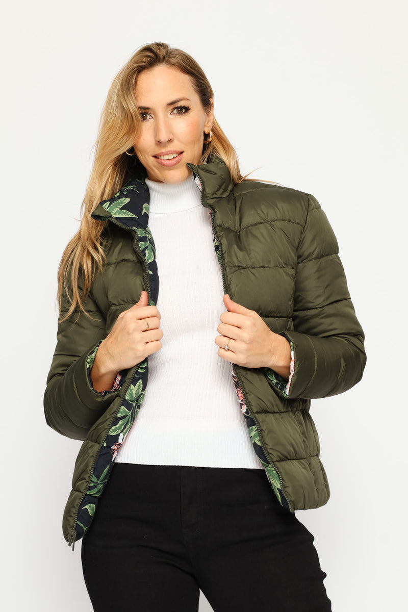 Reversible Puffer Jacket - Multi
