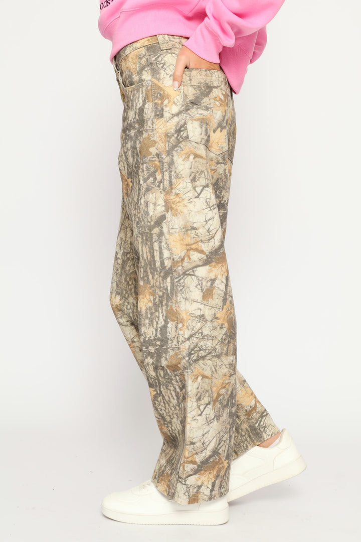 Hunting Camo Barrel Trouser - Neutral