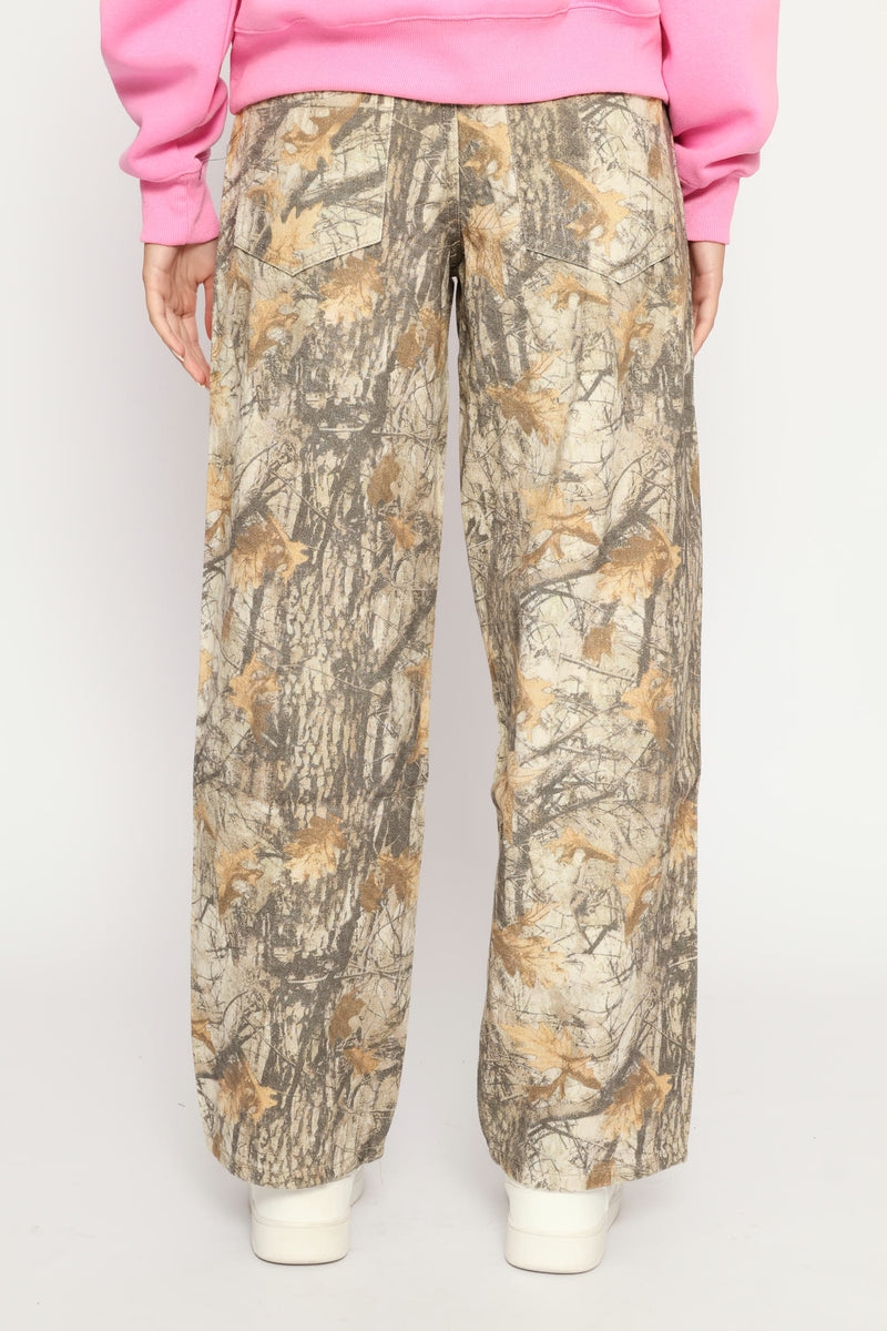 Hunting Camo Barrel Trouser - Neutral