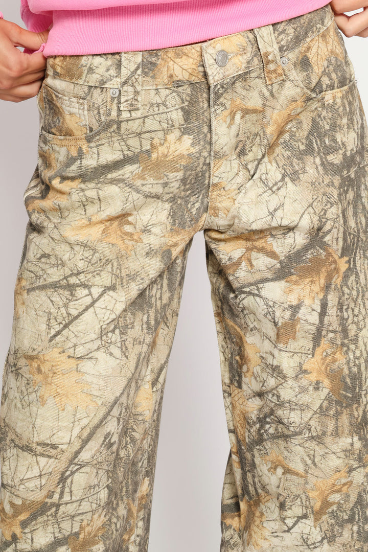 Hunting Camo Barrel Trouser - Neutral