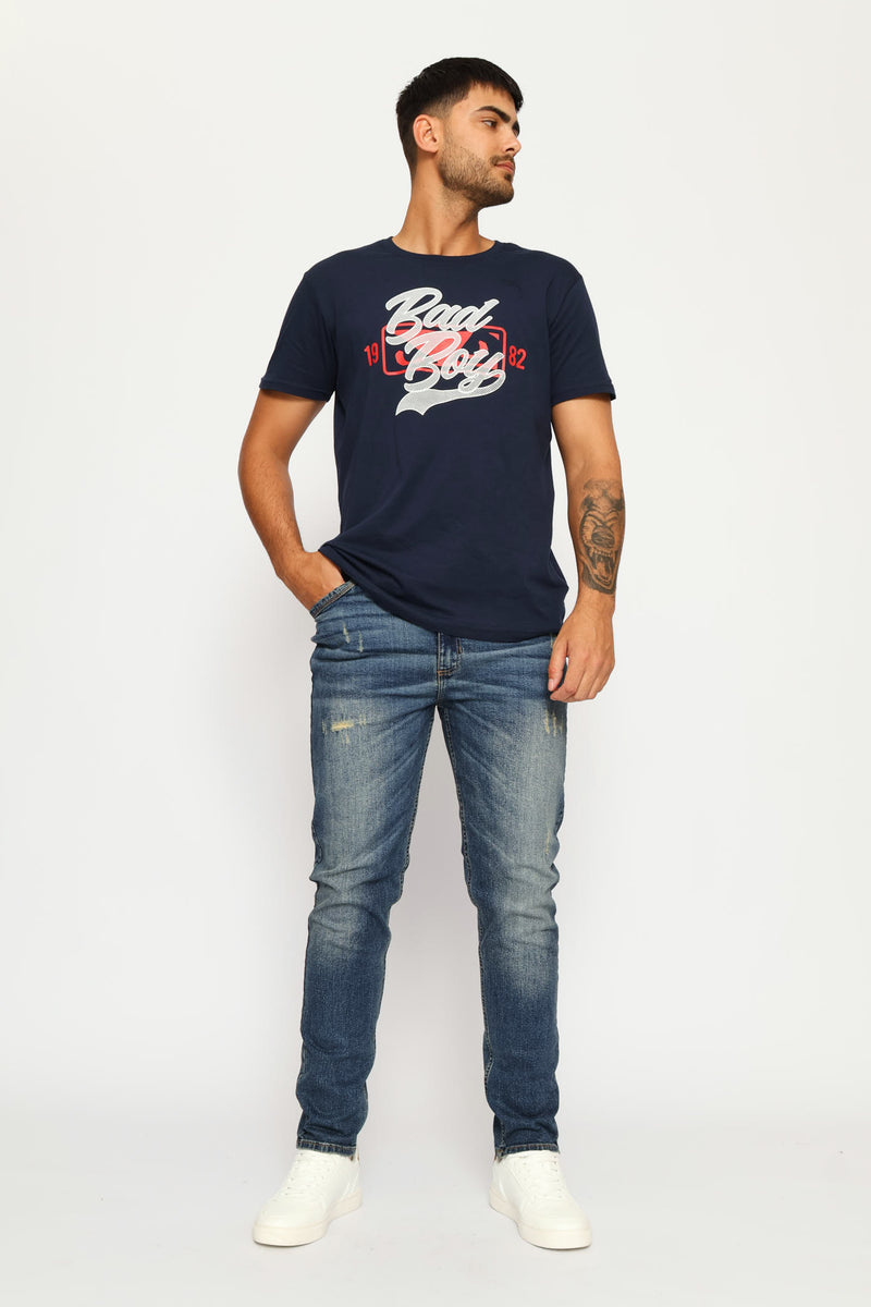 California Tee - Navy
