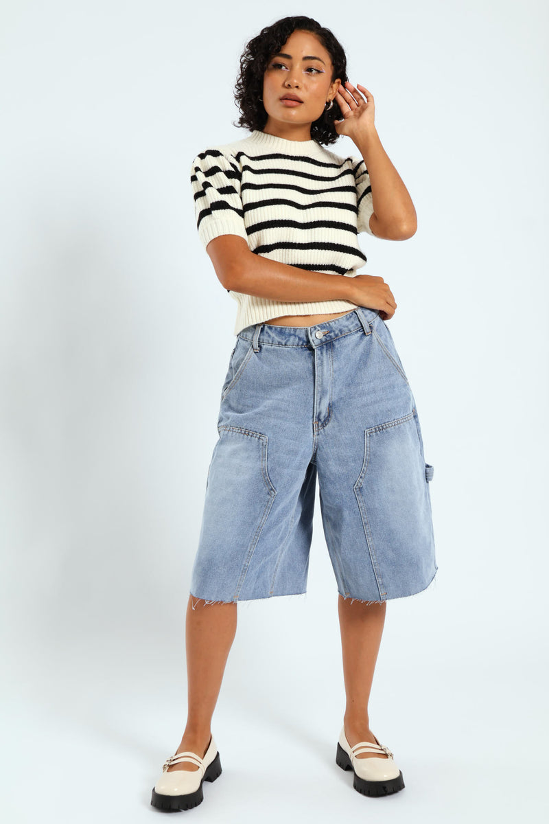 Carpenter Jort - Mid Blue