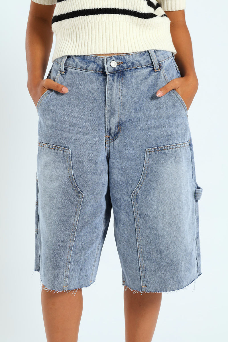 Carpenter Jort - Mid Blue