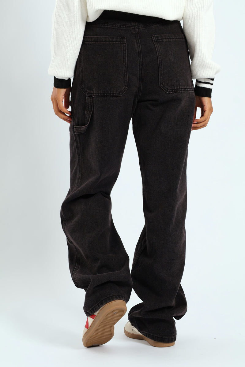 Lamb Chop Carpenter Jean - Salty Black