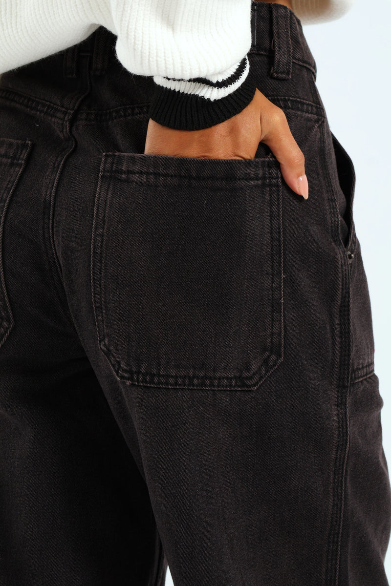 Lamb Chop Carpenter Jean - Salty Black
