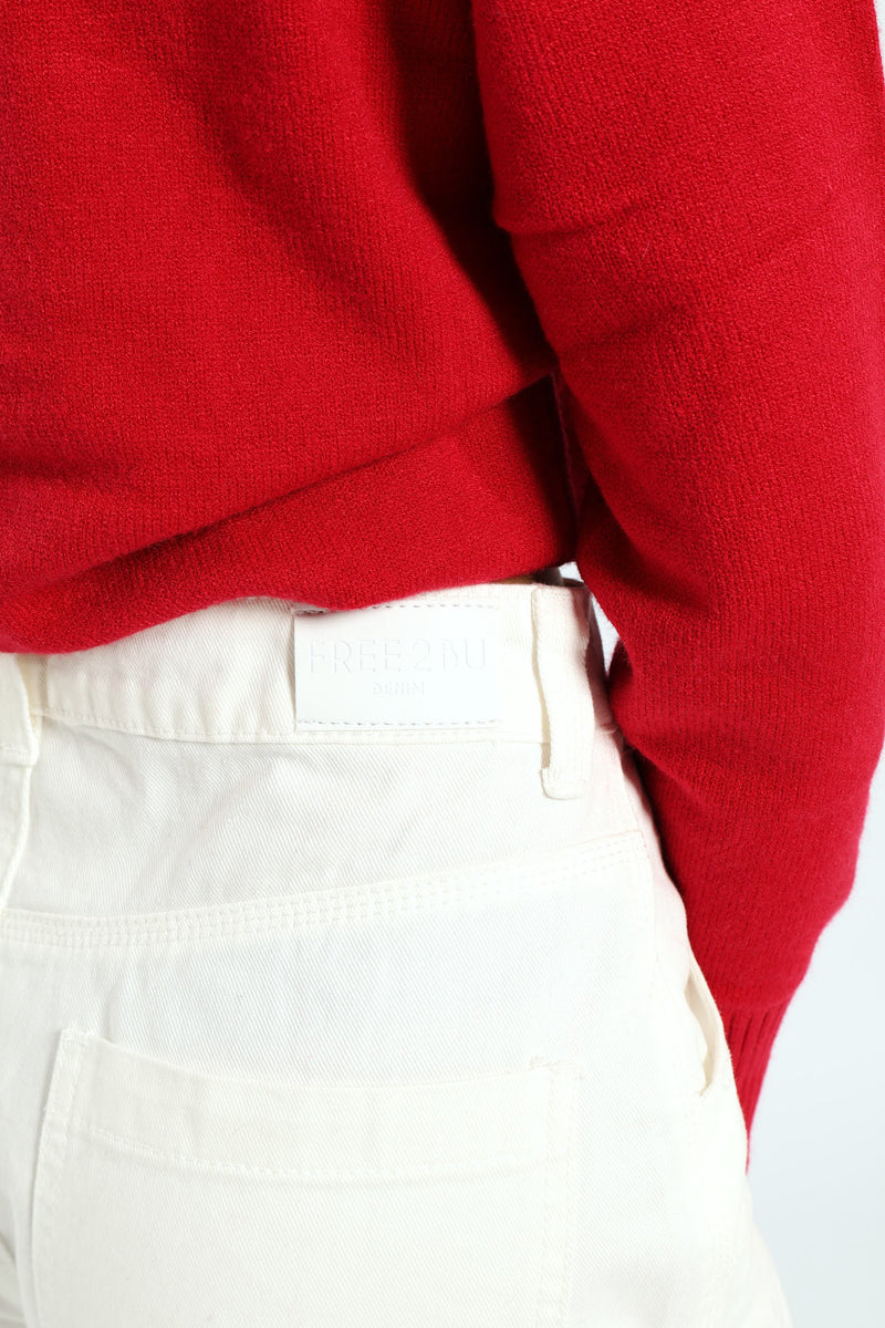 4 Pocket Cargo Pants - Off White