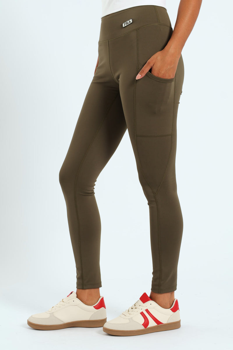 Ember Leggings - Olive