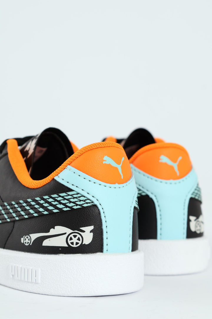 Boys Club II Poised 2 Race Jr Sneaker - Navy