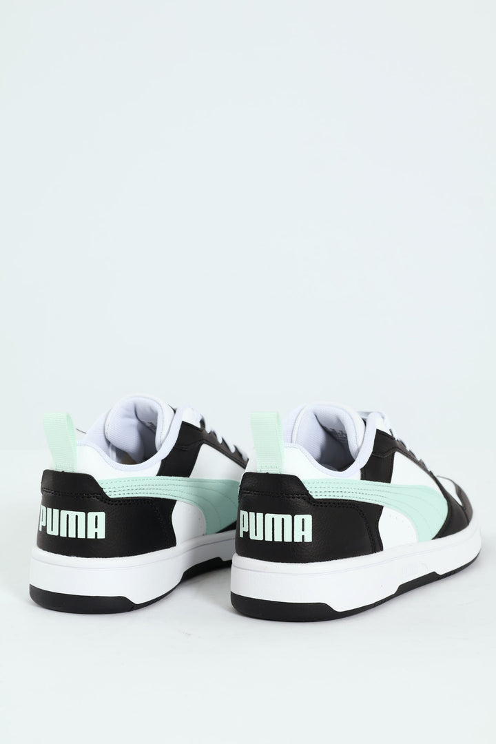 Rebound V6 Low Sneaker - White/Black